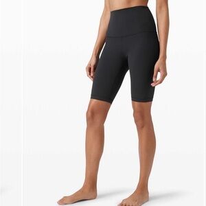 Lululemon Align Super High Rise Short Black Sz 10